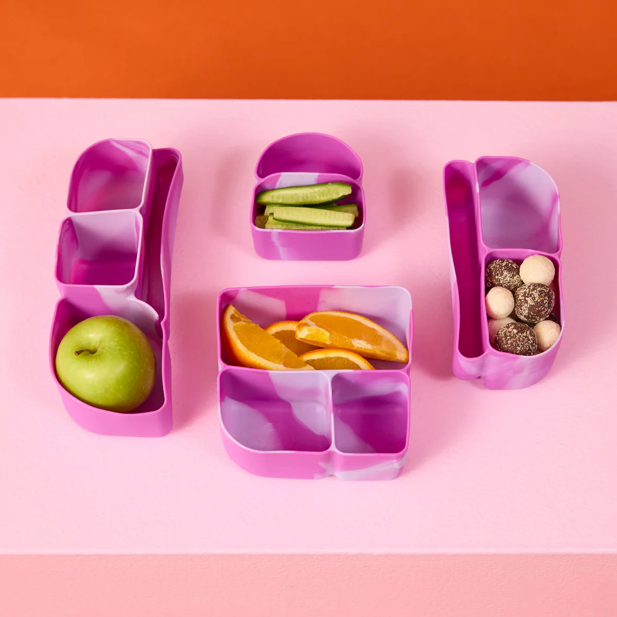 B.Box Silicone Bento Tray - Mini Lunchbox - Cosmic