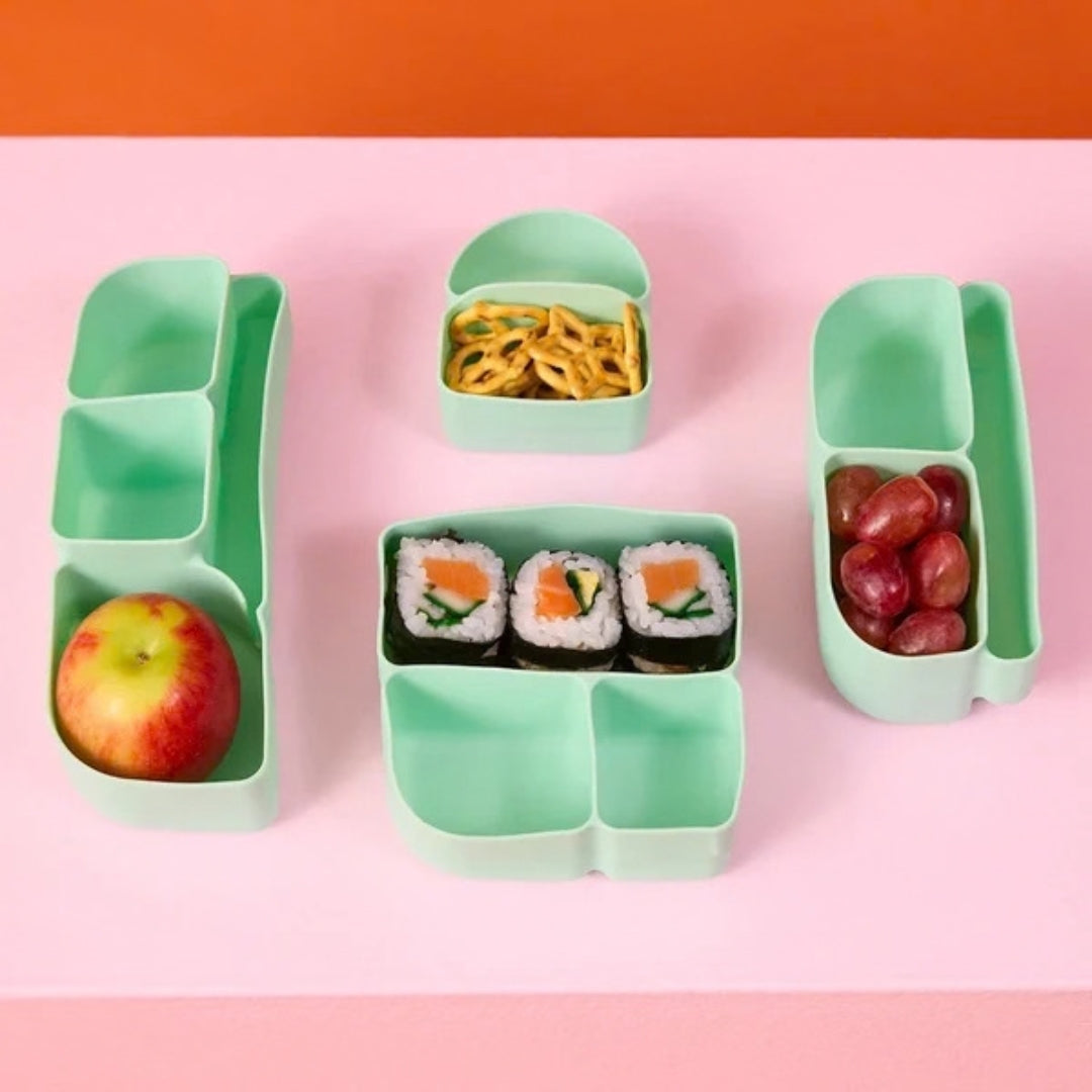 B.Box Silicone Bento Tray - Lunchbox - Forest