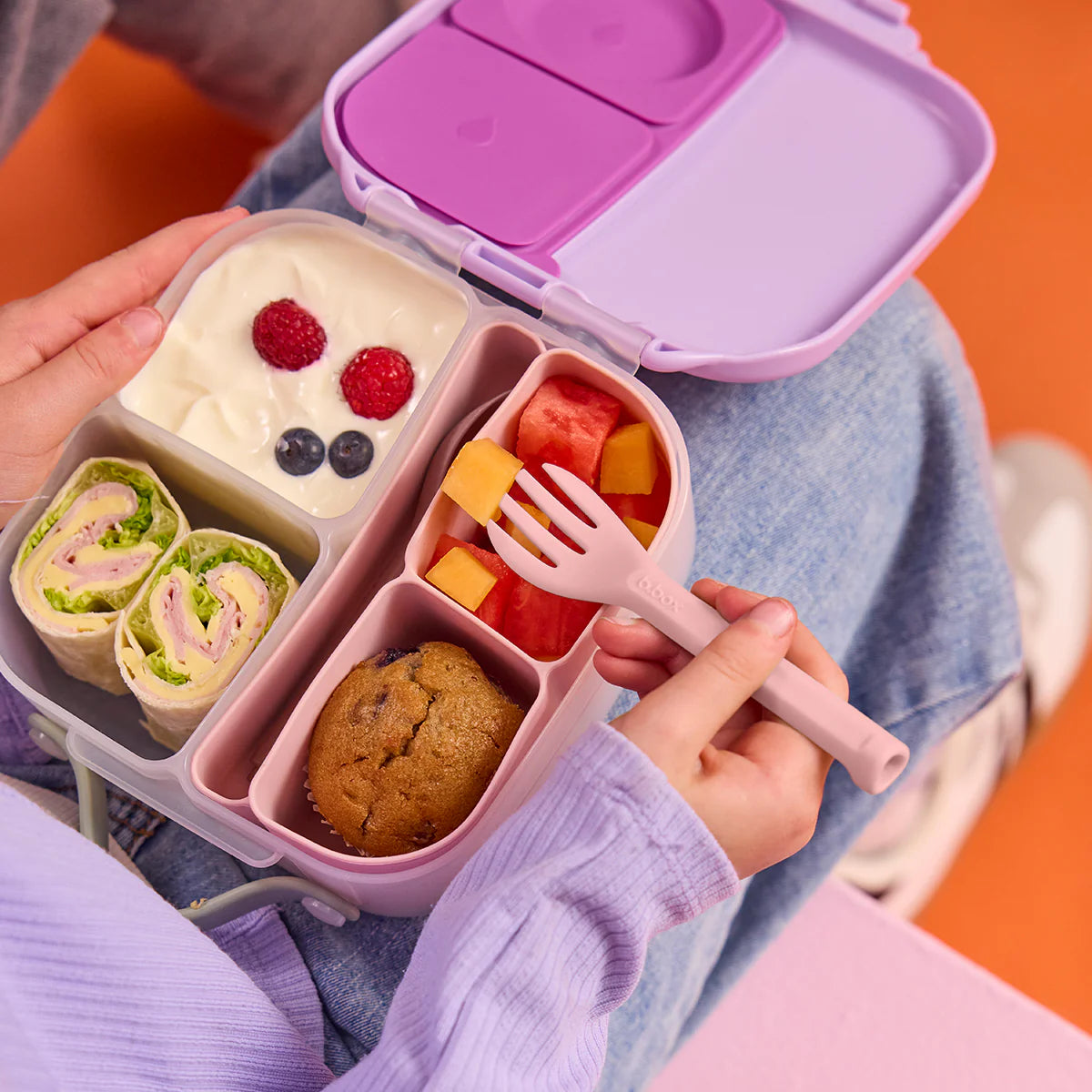 B.Box Lunchbox Cutlery A Set Of 2pcs - Twilight