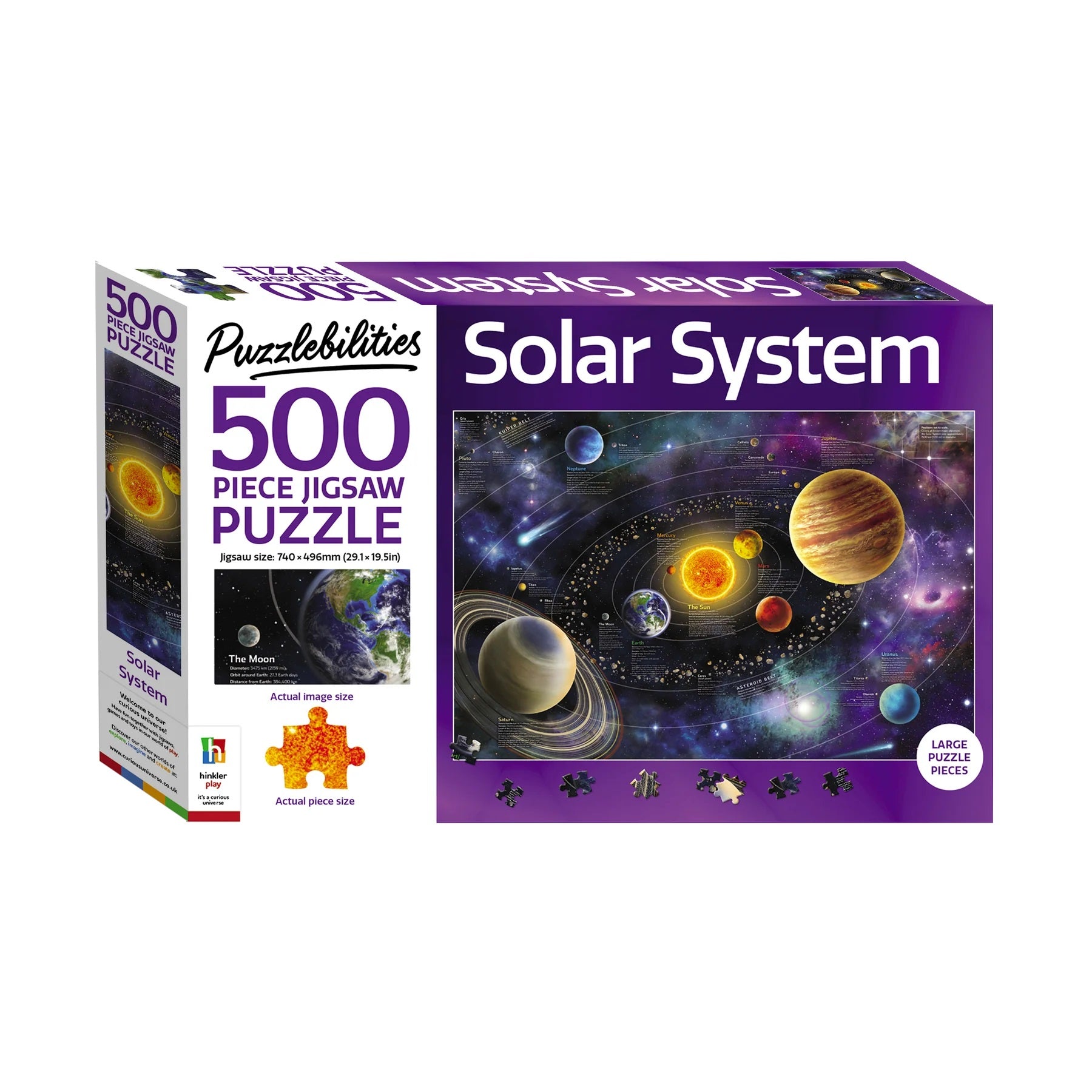 500 Piece Jigsaw Puzzle - Solar System