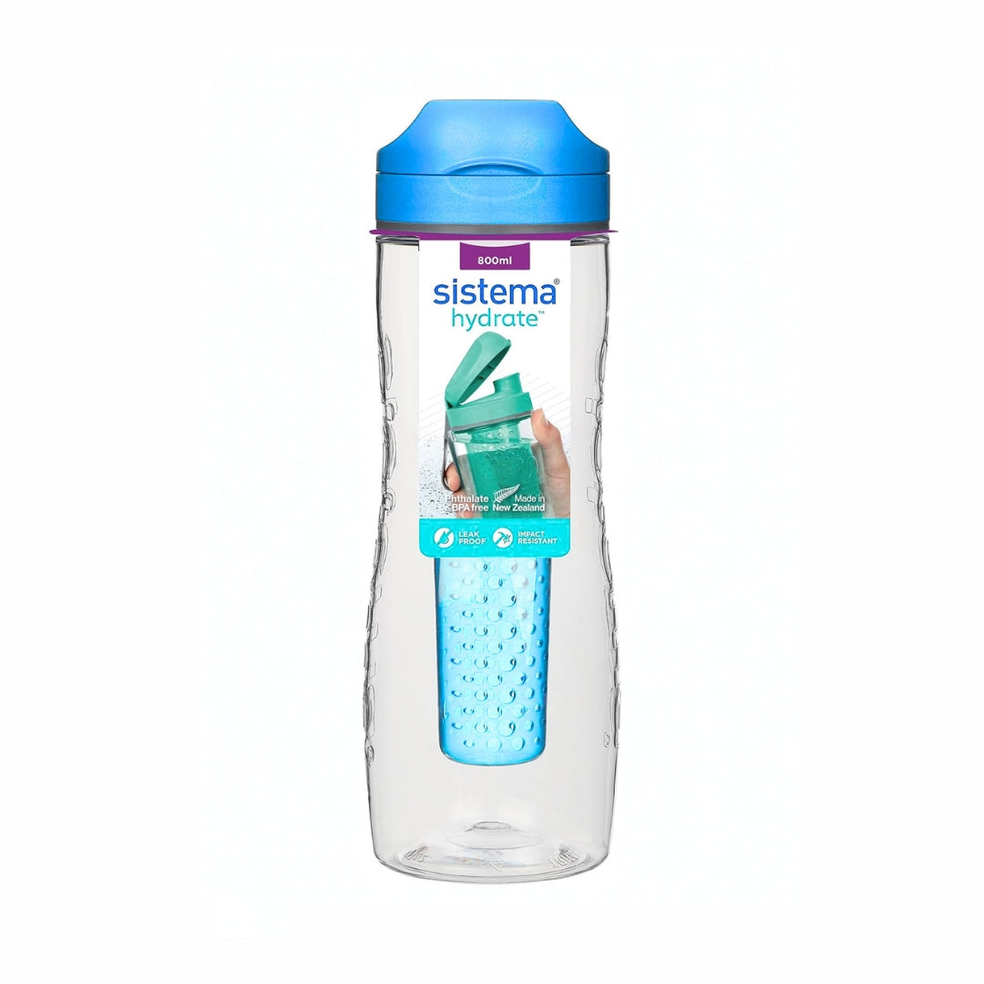 Sistema - Hydrate - Tritan Infuser 800ml - Blue