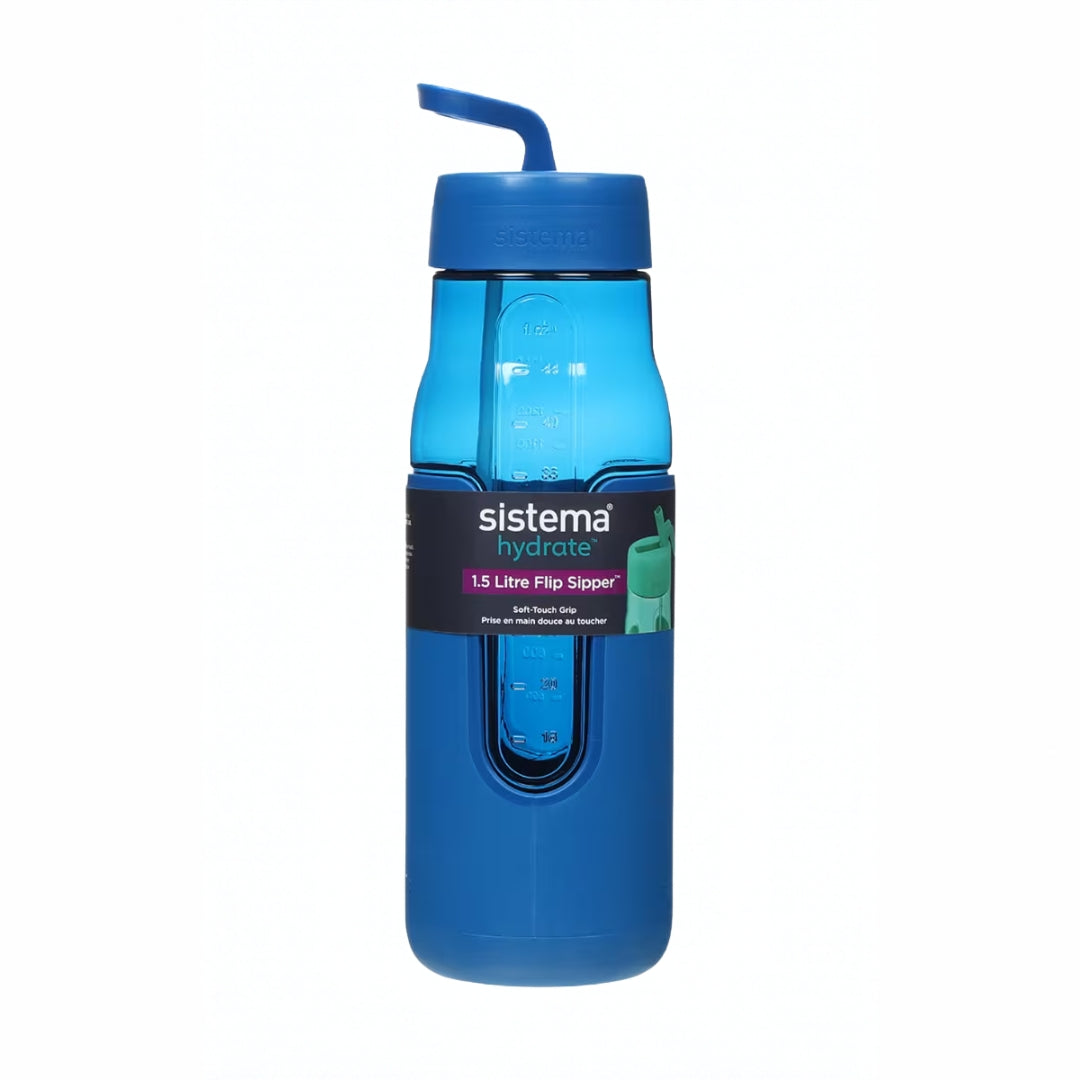Sistema - Hydrate - Flip Sipper 1.5L - Blue