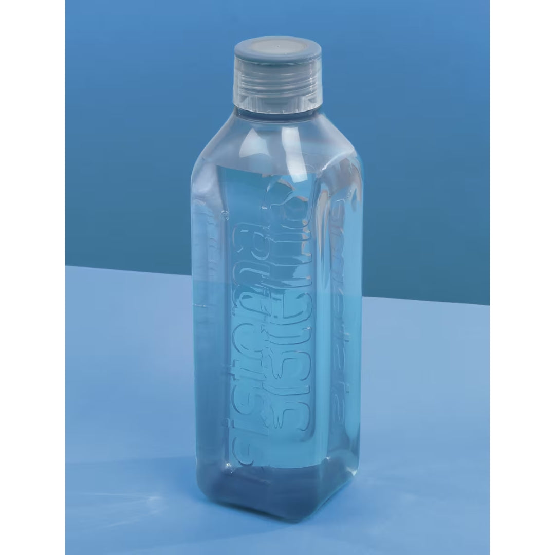 Sistema - Hydrate - Square Bottle 1L - Mountain Blue