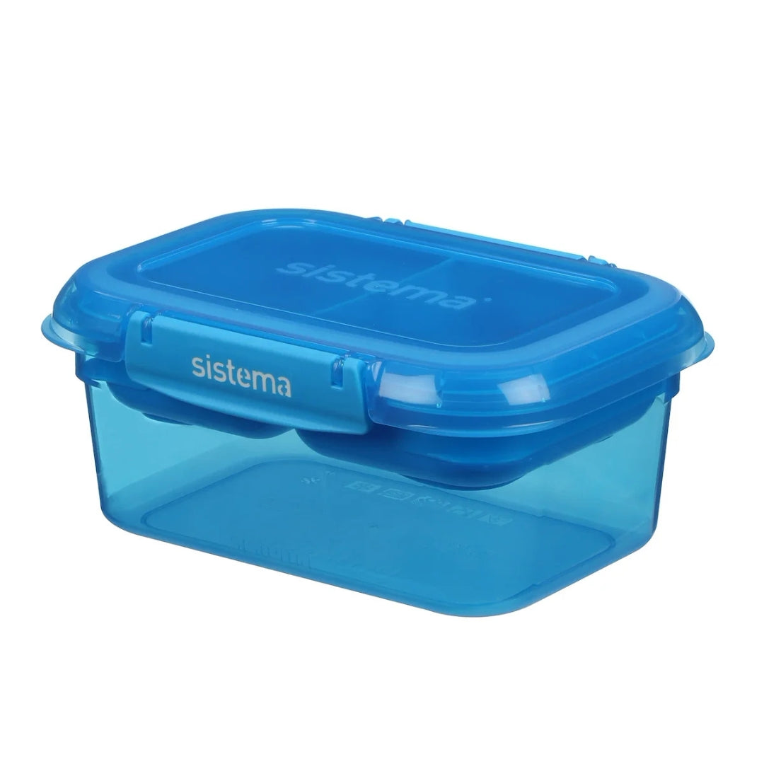 Sistema - Back To School - Stax Lunchbox 1L - Blue