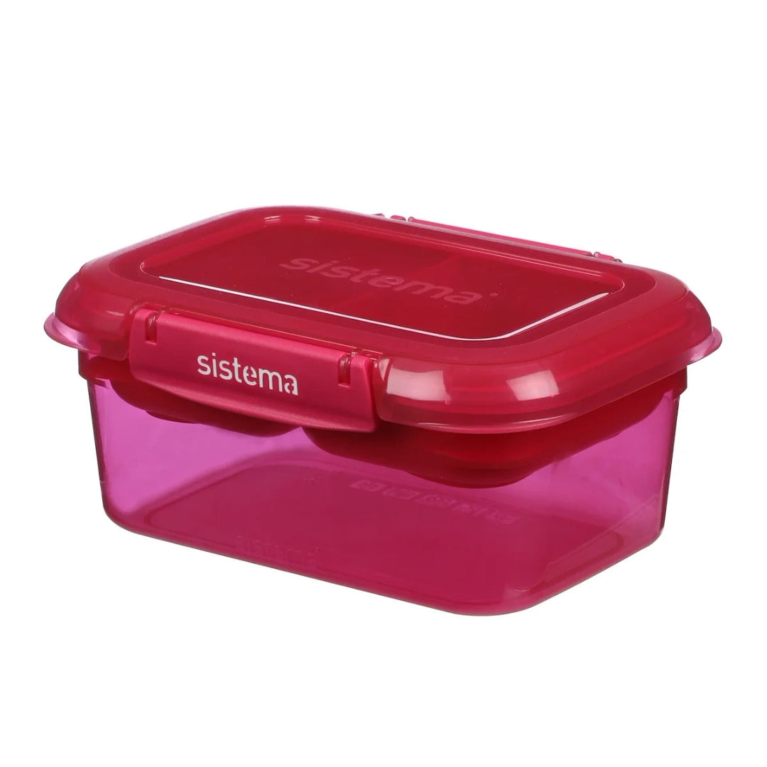 Sistema - Back To School - Stax Lunchbox 1L - Pink