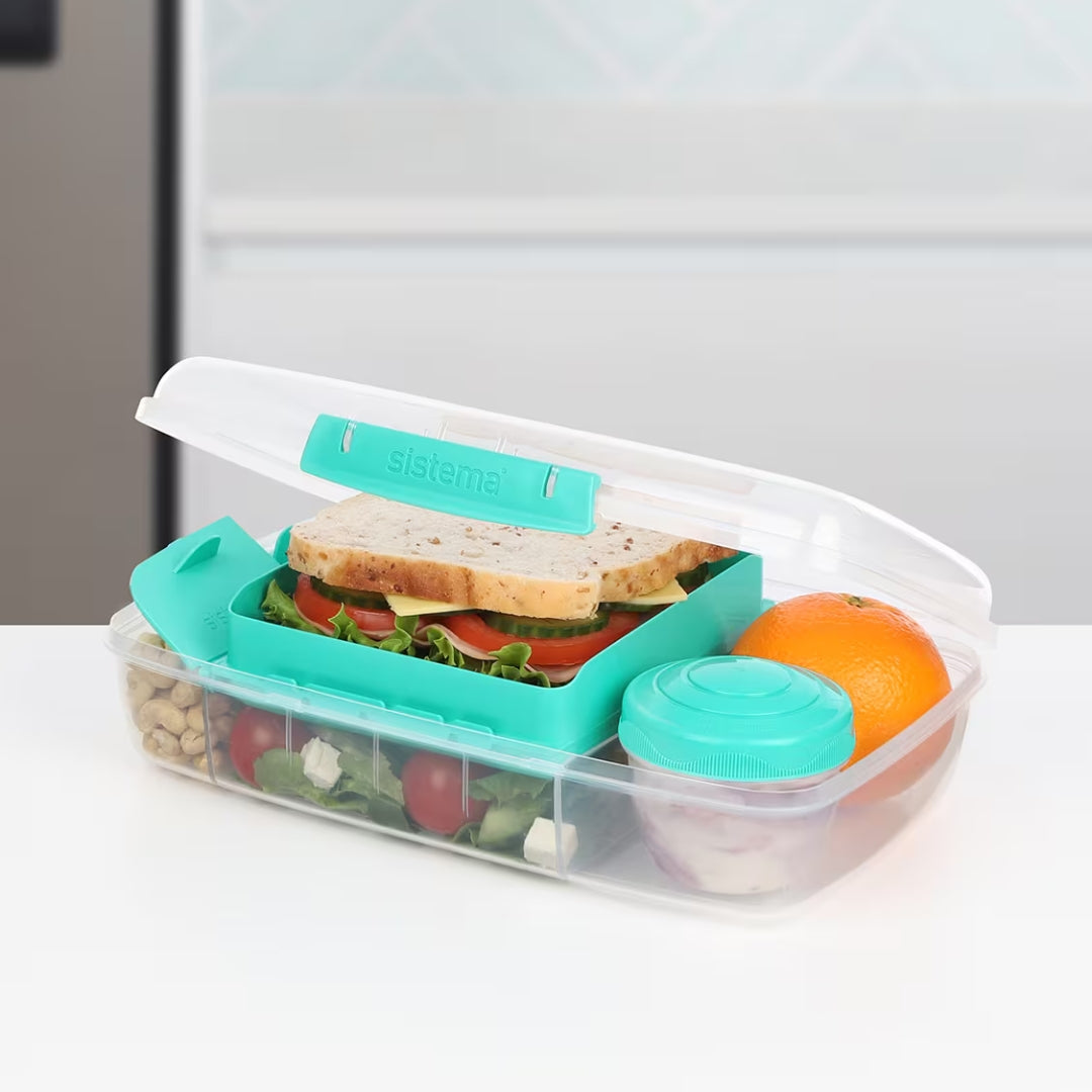 Sistema To Go Bento Box Lunchbox 1.76L - Green