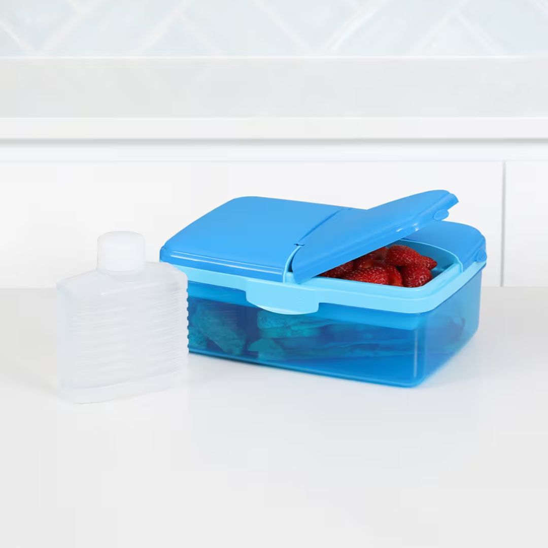 Sistema Lunch Slimline Quaddie Lunchbox 1.5L - Blue