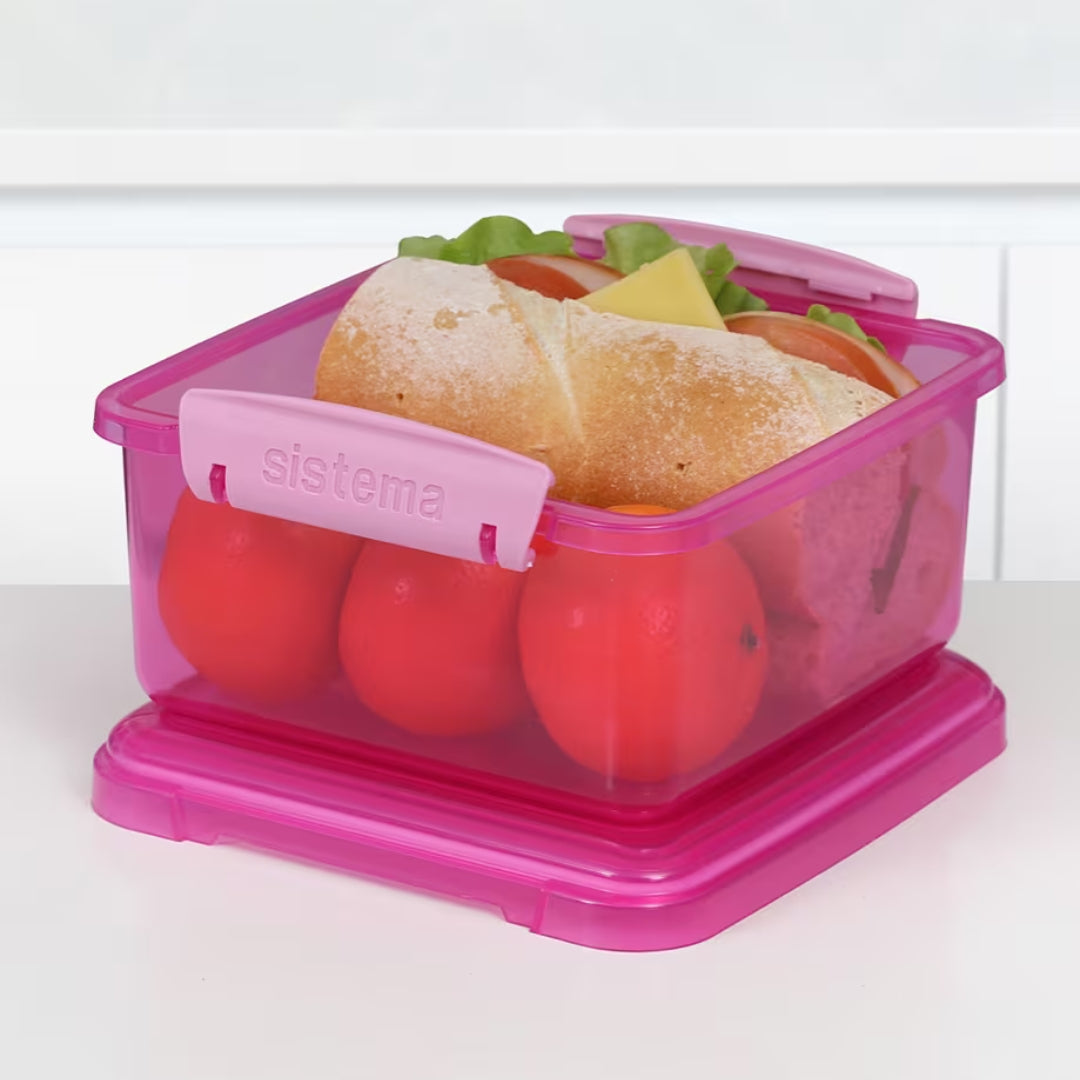 Sistema - Lunch - Lunch Plus Lunchbox 1.2L - Pink