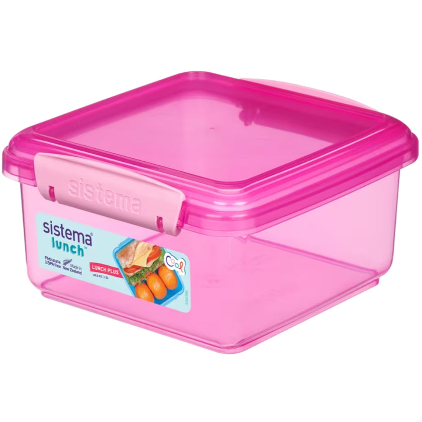 Sistema - Lunch - Lunch Plus Lunchbox 1.2L - Pink