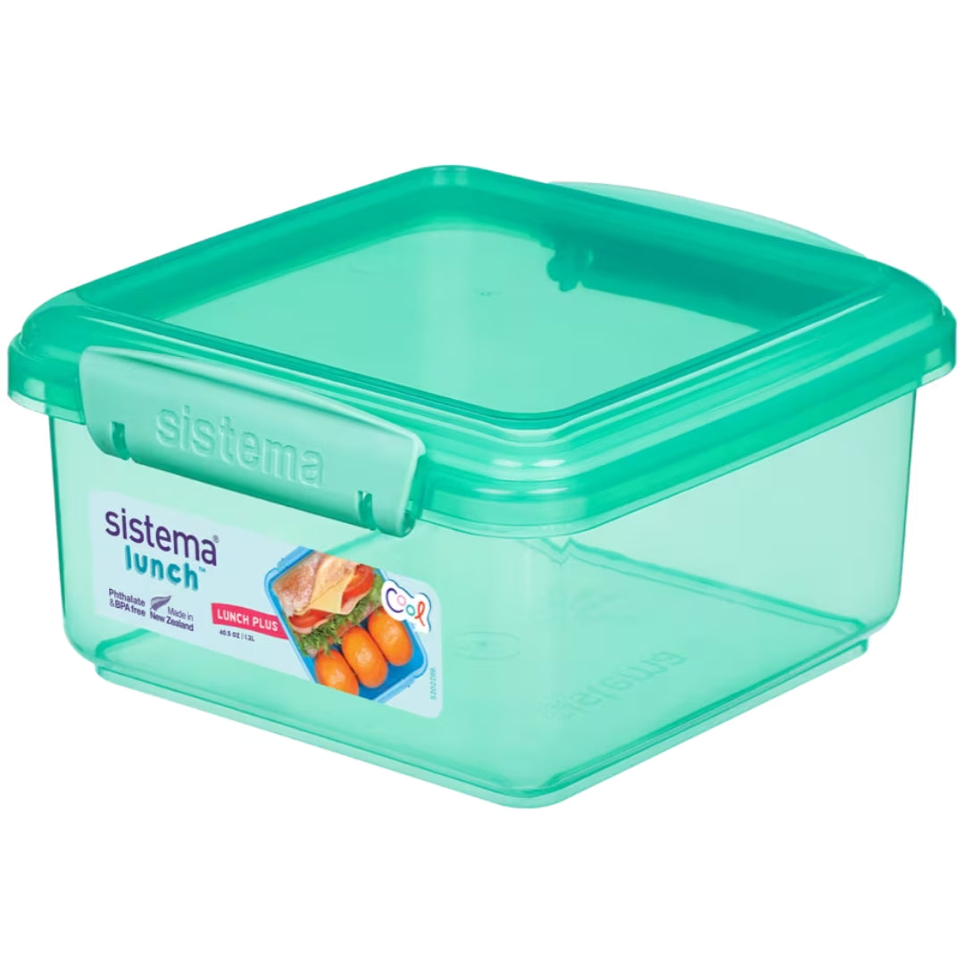 Sistema - Lunch - Lunch Plus Lunchbox 1.2L - Green