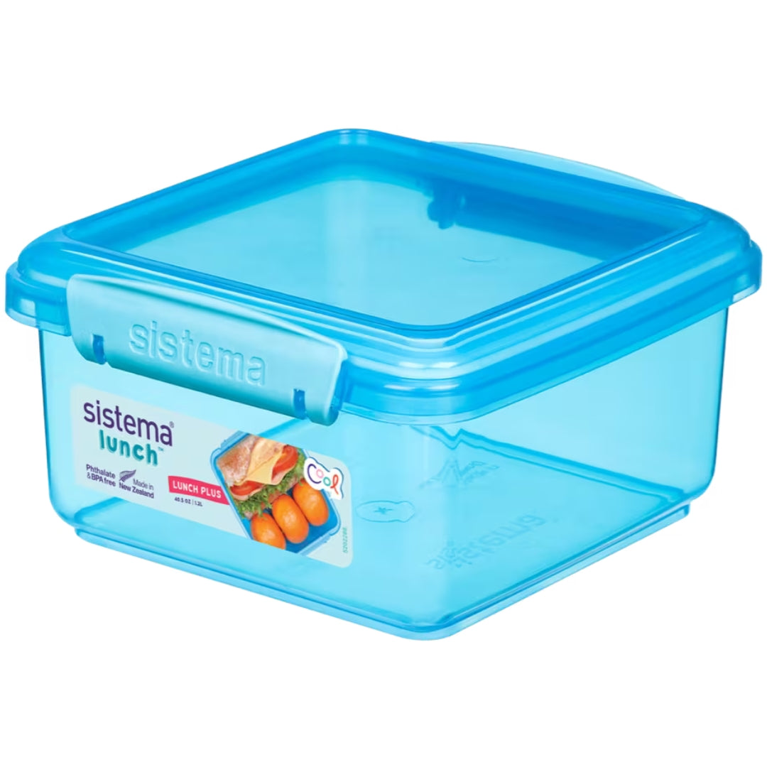 Sistema - Lunch - Lunch Plus Lunchbox 1.2L - Blue