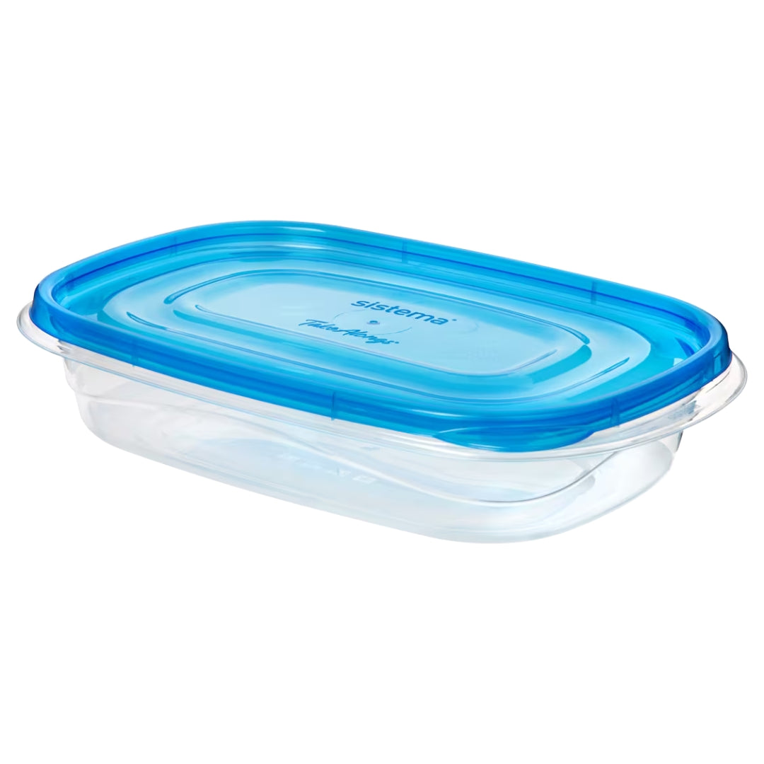 Sistema - TakeAlongs - Rectangles Lunchbox 950ml A Pack Of 3pcs