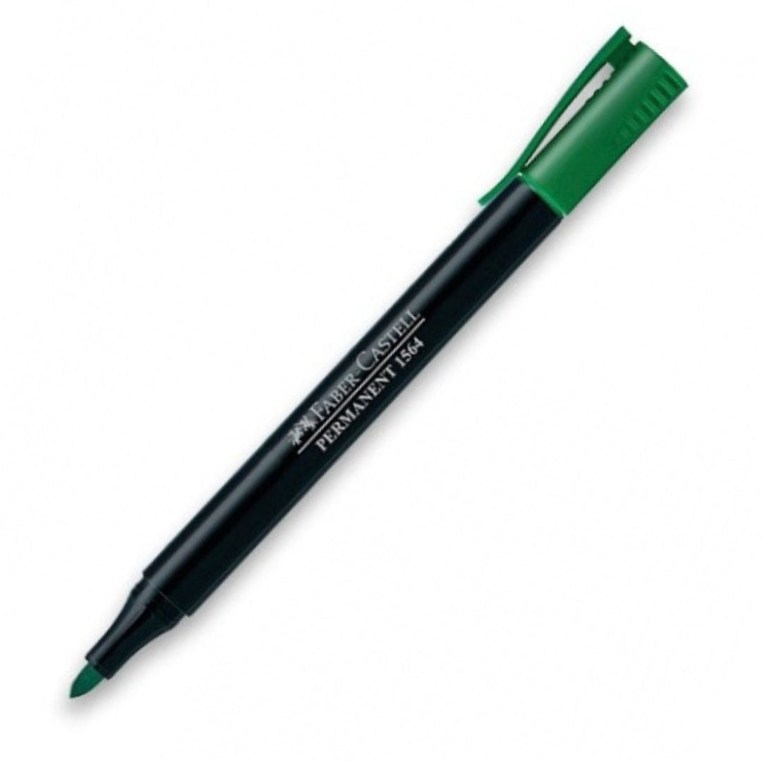 Faber Castell Permanent Marker Green