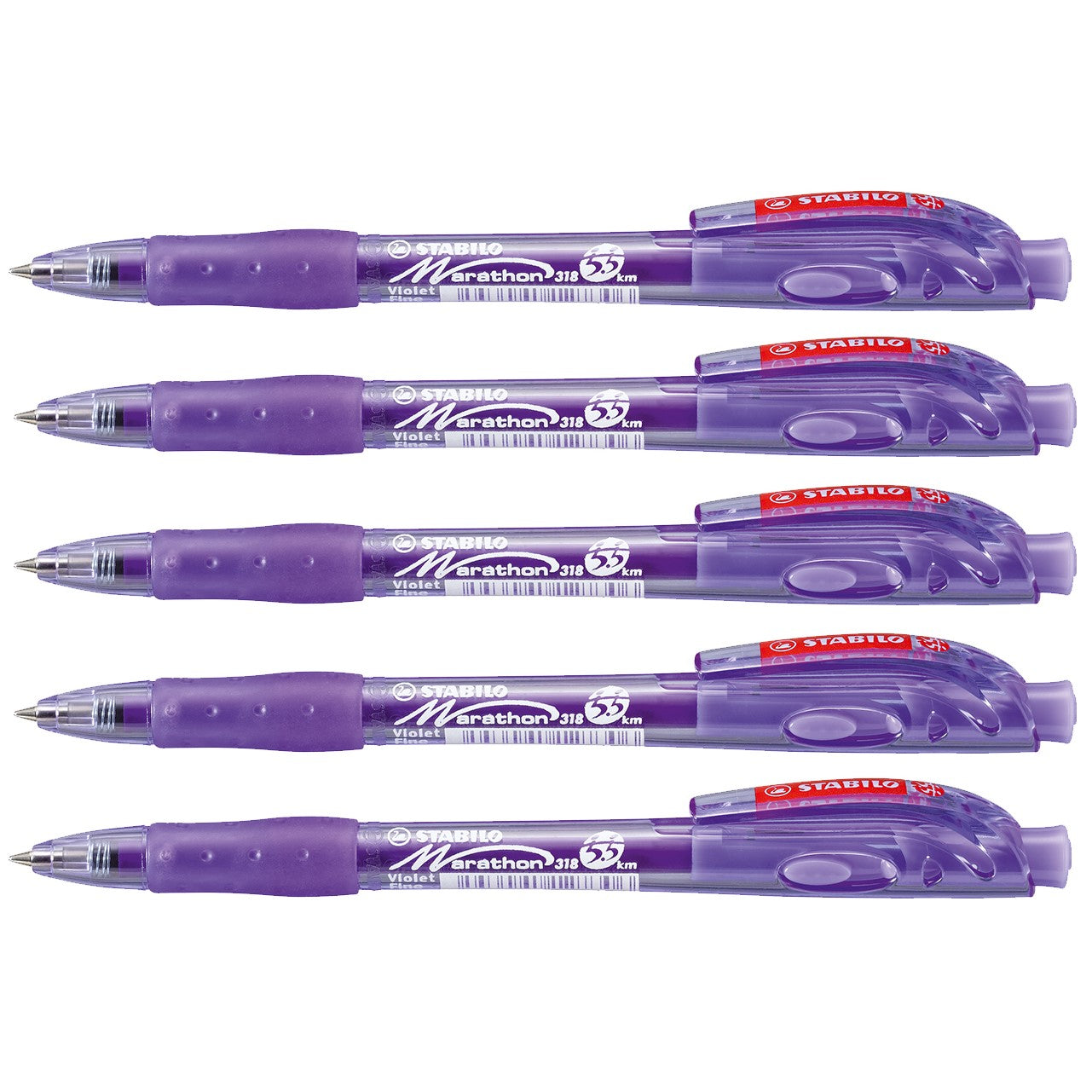 Stabilo Ballpoint Pen Marathon A Pack Of 10pcs Purple