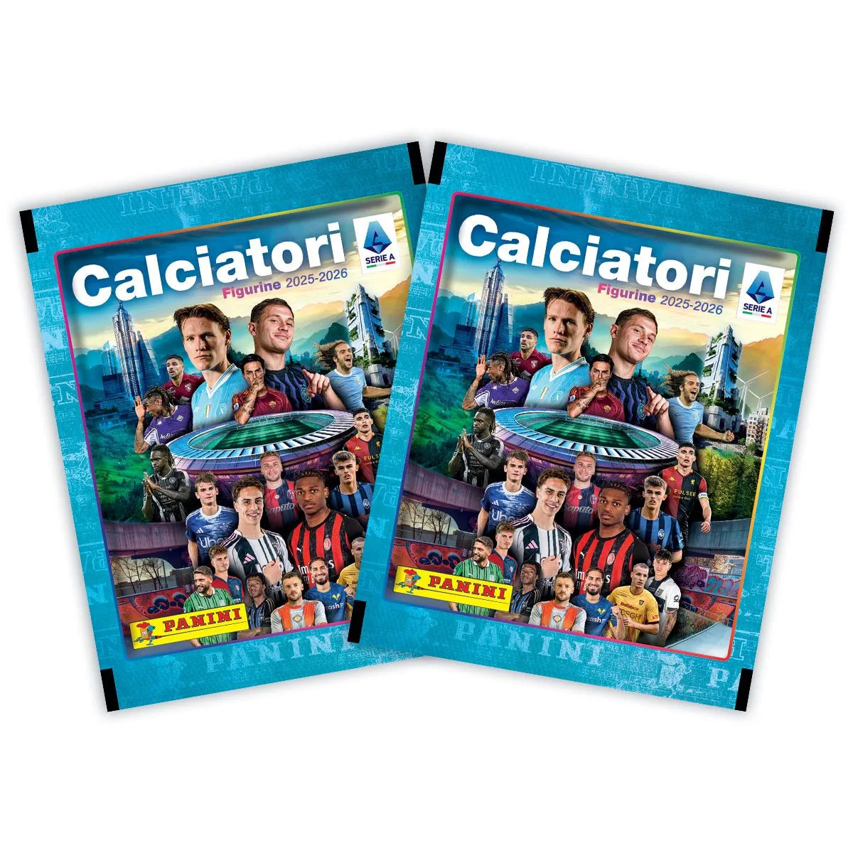 Panini Calciaroti 2025-2026 Stickers A Pack Of 6pcs