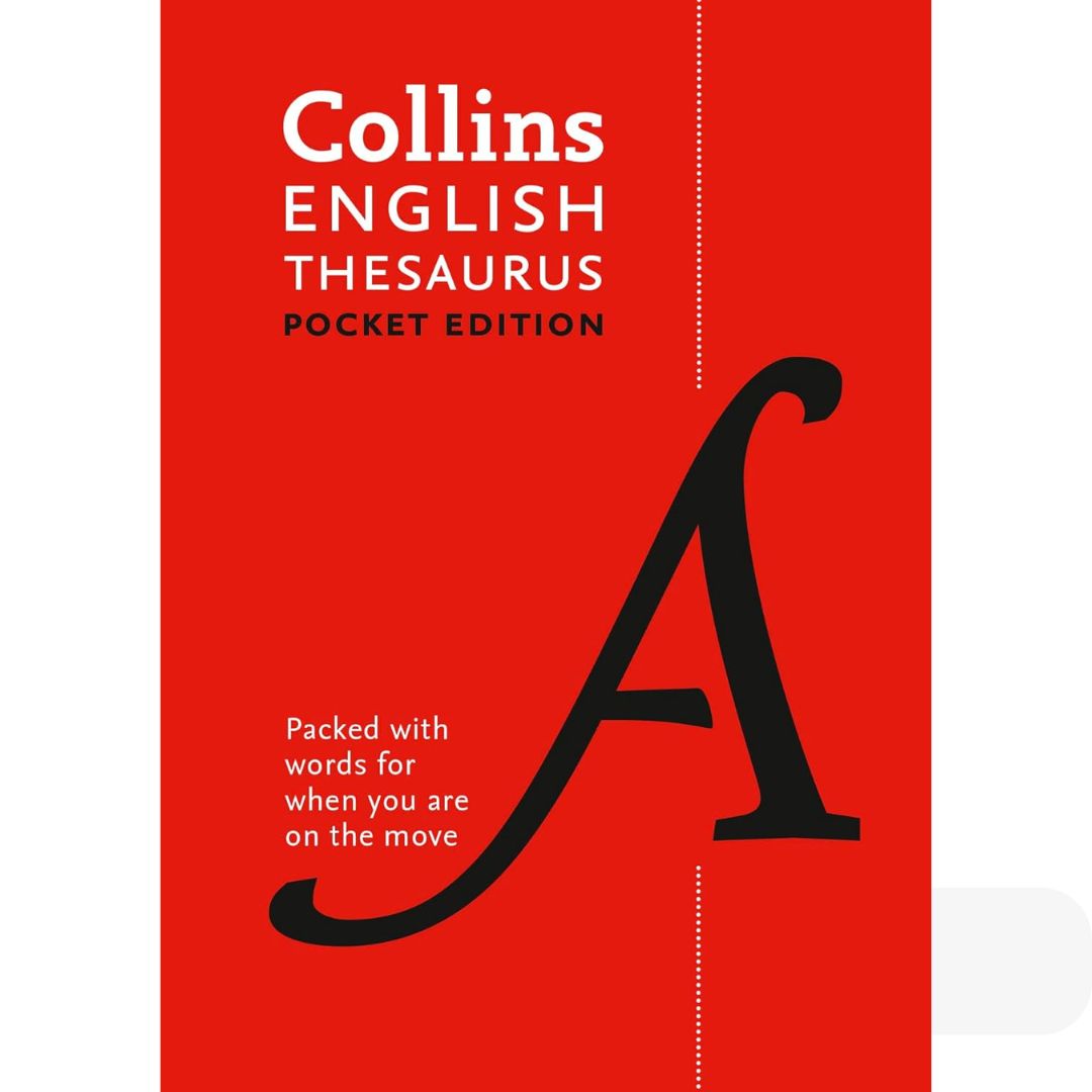 Collins English Thesaurus Pocket Edition Dictionary