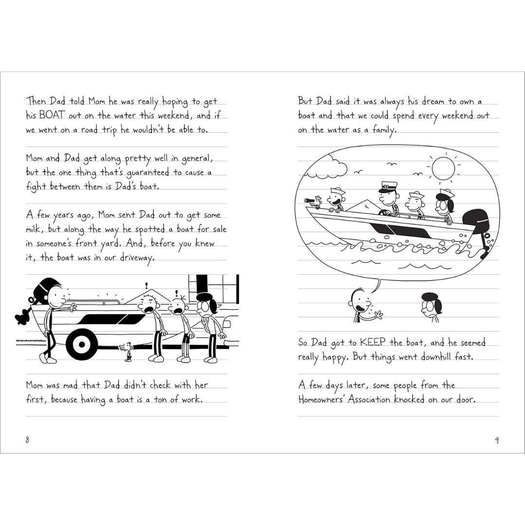 Jeff Kinney Diary Of A Wimpy Kid - The Long Haul - Book 9 - Paperback