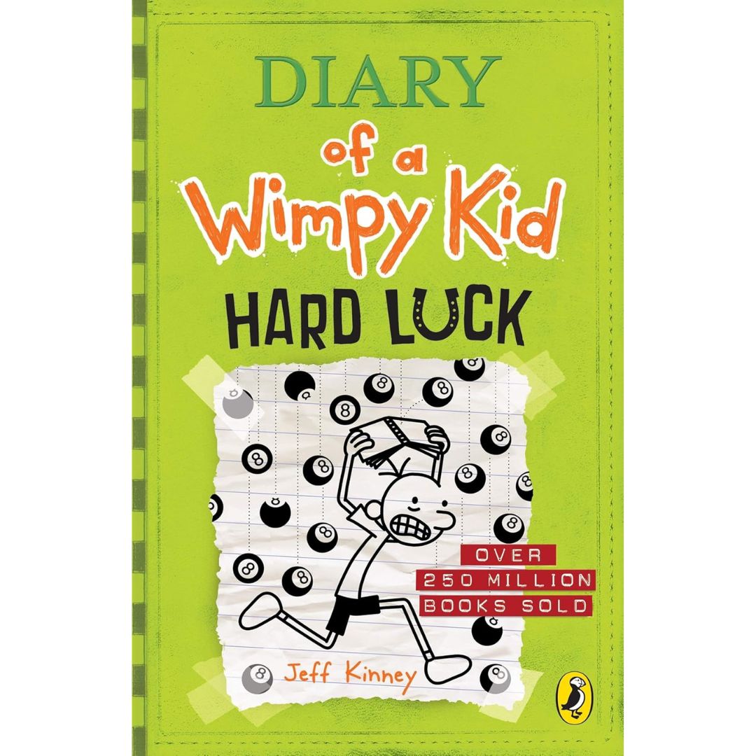 Jeff Kinney Diary Of A Wimpy Kid - Hard Luck - Book 8 - Paperback
