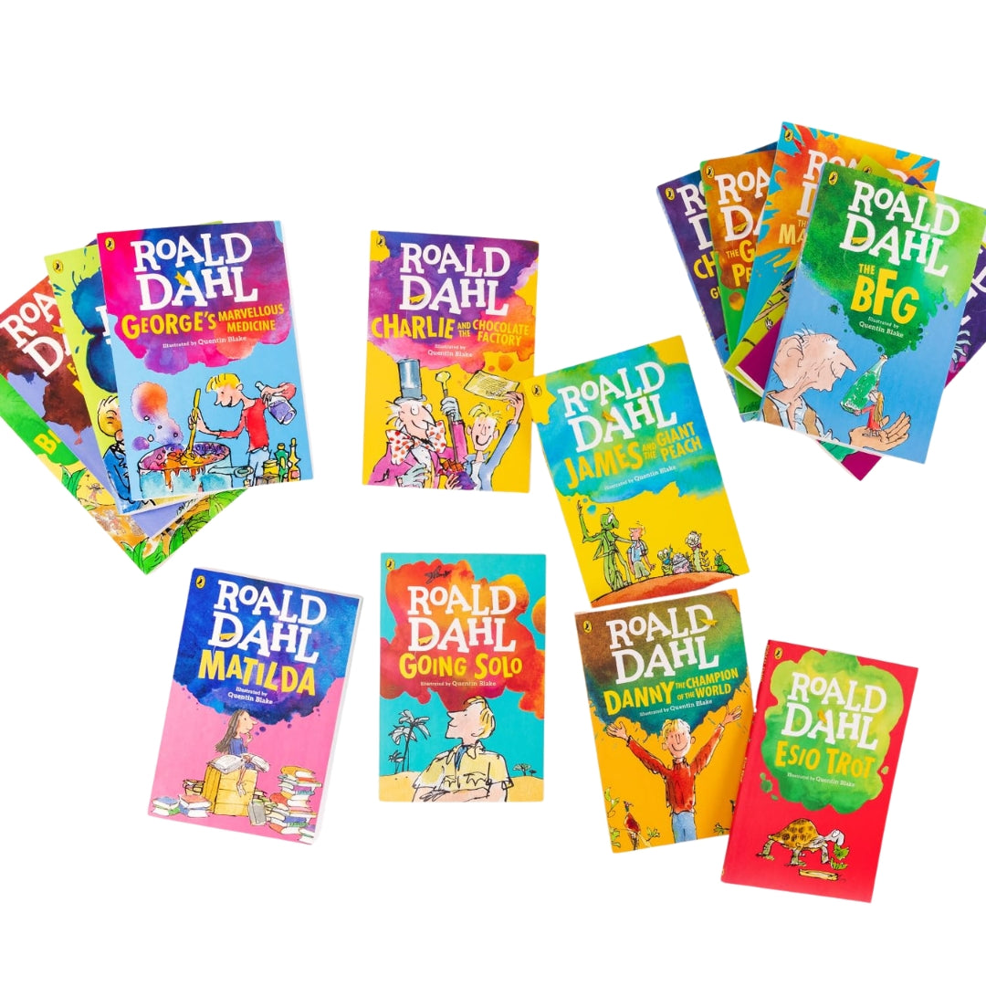 Roald Dahl Collection Of 16 Books - Paperback