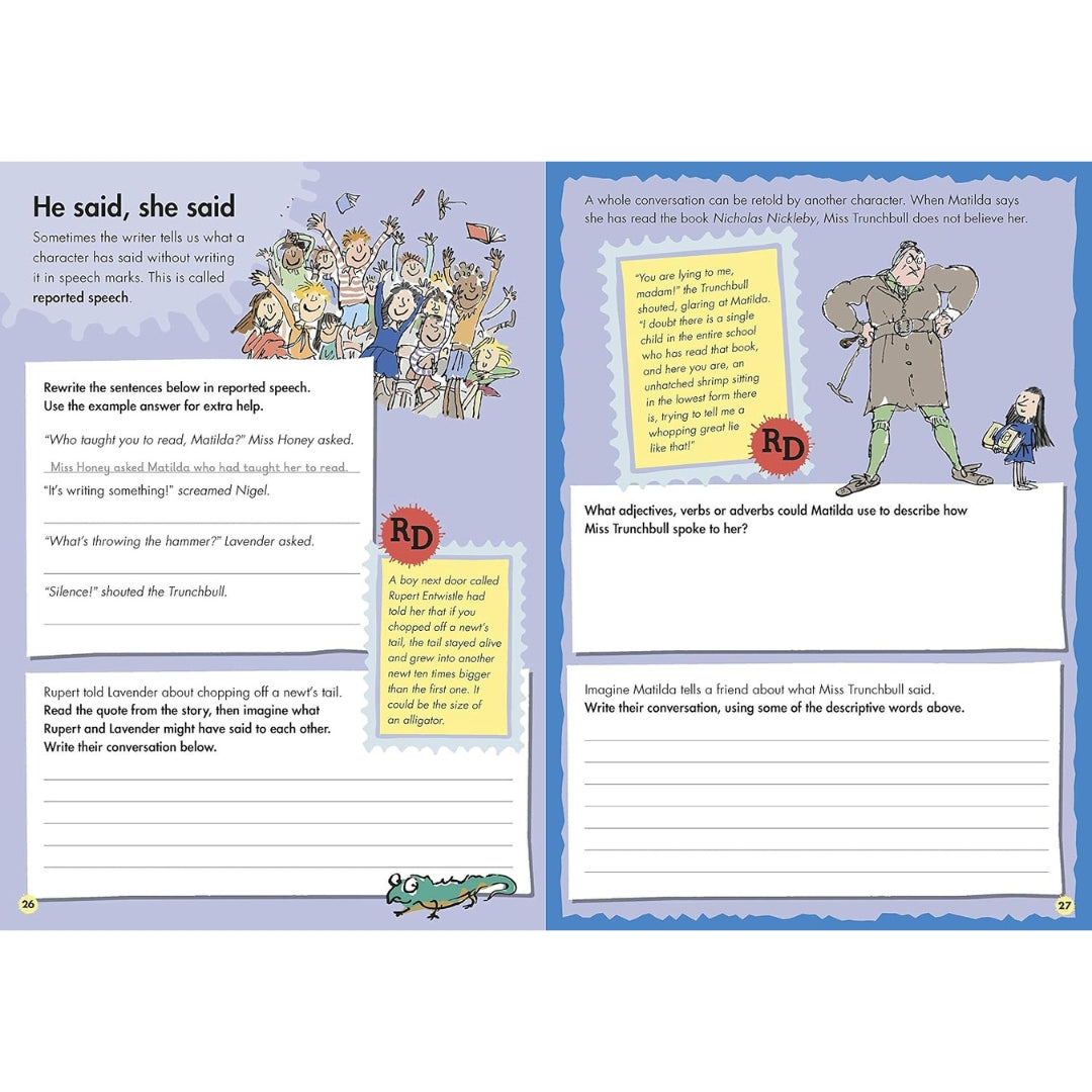 Roald Dahl’s - Creative Writing With Matilda - Paperback
