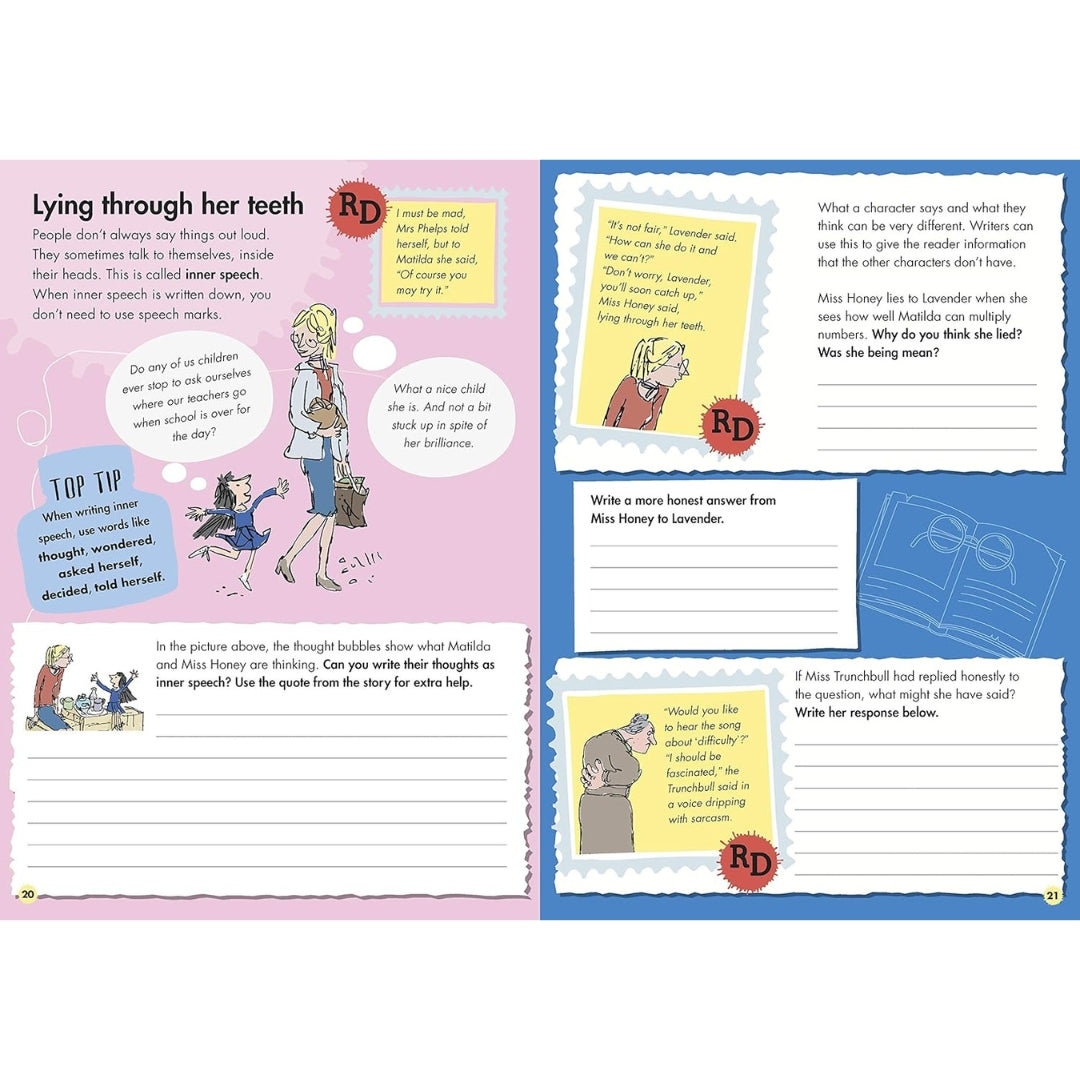 Roald Dahl’s - Creative Writing With Matilda - Paperback