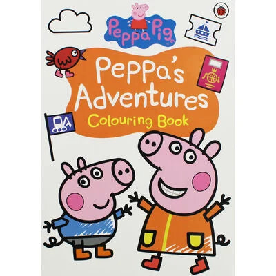 Peppa Pig - Peppa's Adventures Colouring Book