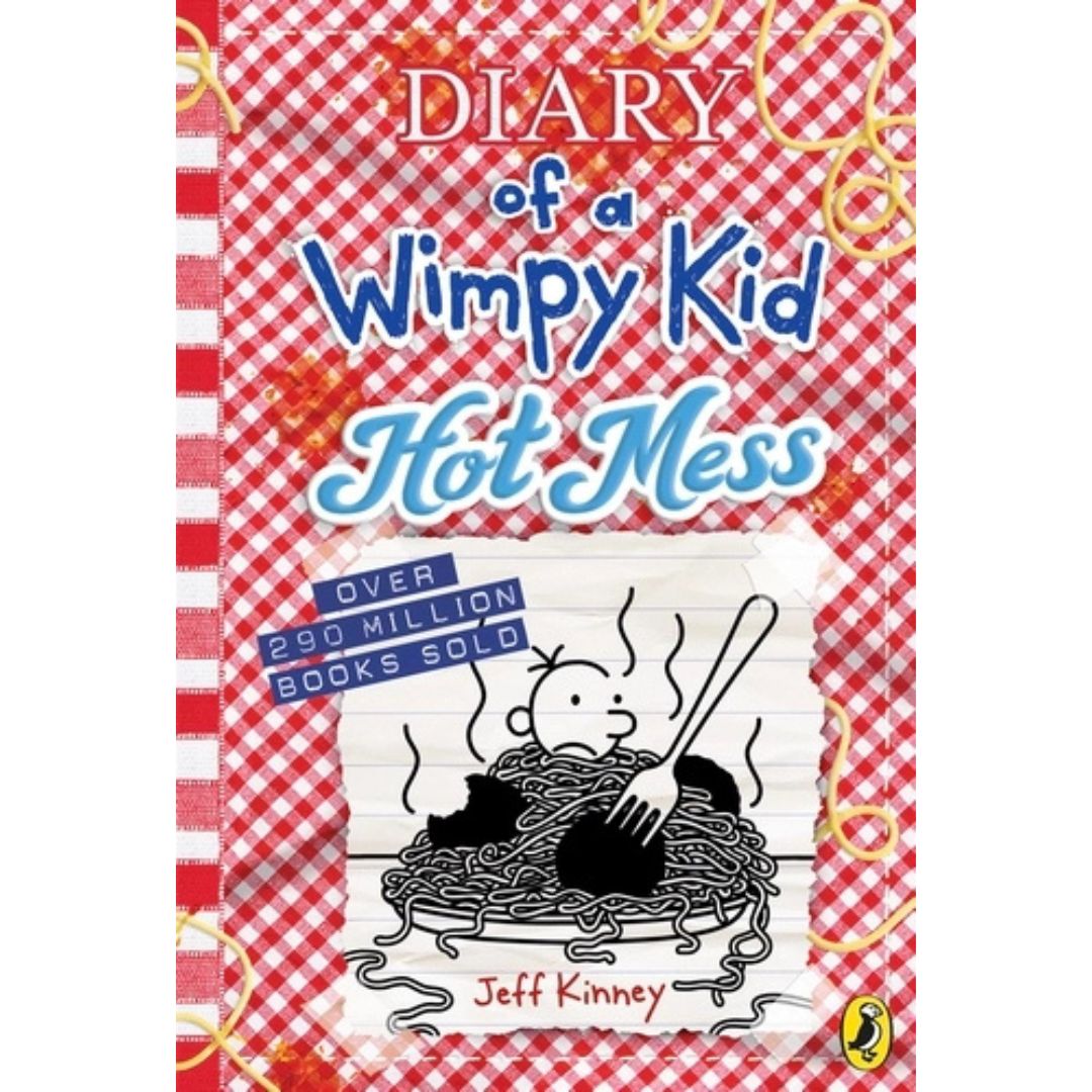 Jeff Kinney Diary Of A Wimpy Kid - Hot Mess - Book 19 - Hardcover