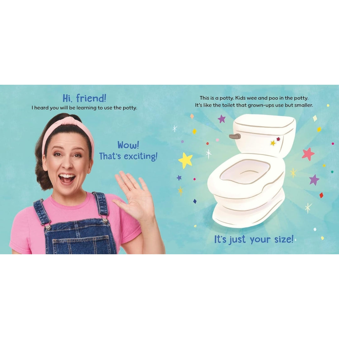 Ms. Rachel - Potty Time With Bean - Board Book
