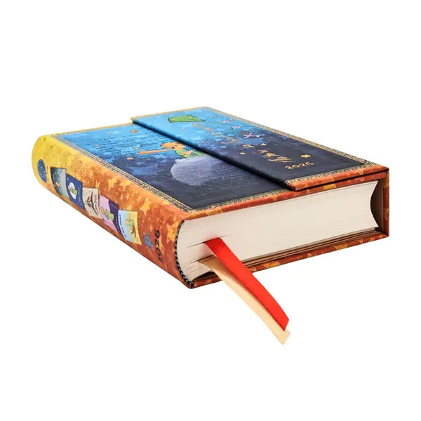 Paperblanks MINI - 12-Month Planner Day Per Page 2026 - 2026 Saint-Exupéry, The Little Prince