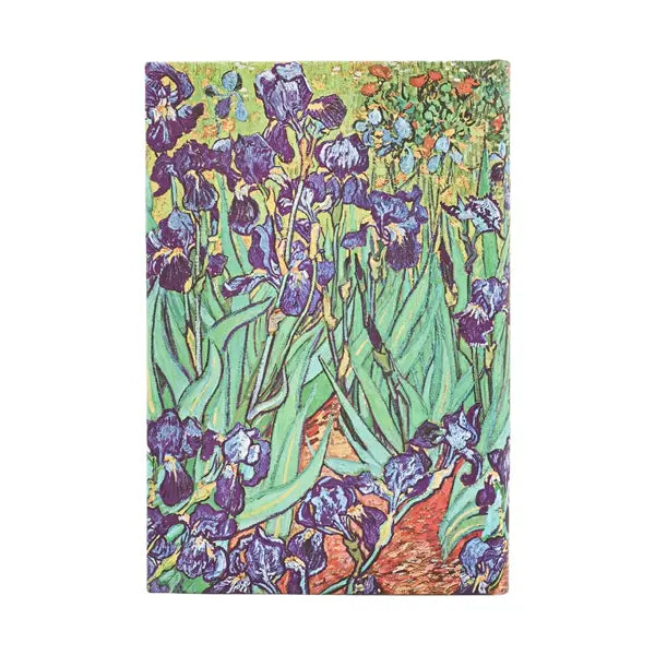 Paperblanks MINI - 12-Month Planner Week To View 2026 - 2026 Van Gogh’s Irises
