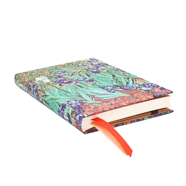 Paperblanks MINI - 12-Month Planner Week To View 2026 - 2026 Van Gogh’s Irises