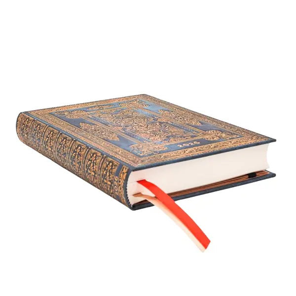 Paperblanks MAXI - 12-Month Planner Week To View 2026 - 2026 Blue Luxe