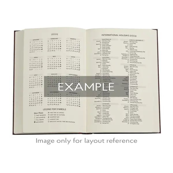 Paperblanks MAXI - 12-Month Planner Week To View 2026 - 2026 Kara-Ori Pink