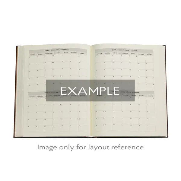 Paperblanks ULTRA - 12-Month Planner Week To View 2026 - 2026 Michelangelo, Handwriting