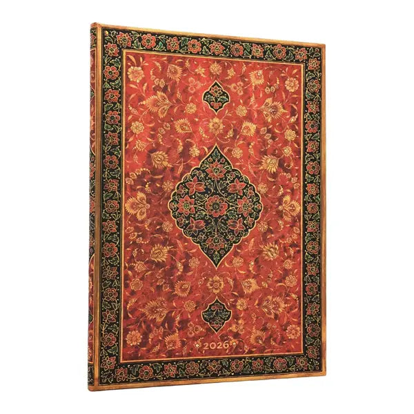 Paperblanks GRANDE - 12-Month Planner Week To View 2026 - 2026 Layla