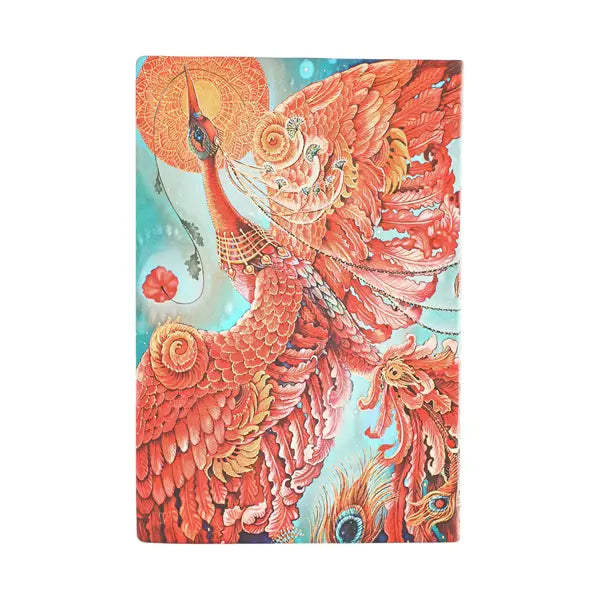 Paperblanks MINI - 12-Month Planner Week To View 2026 - 2026 Firebird