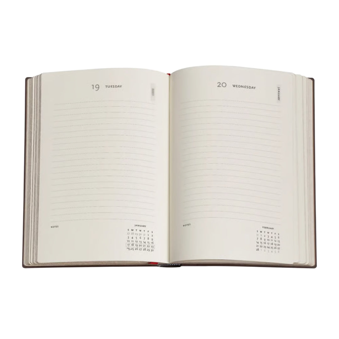 MIDI Paperblanks DAILY 12-Month Planner (Diary) - 2027 - Shadows Of Navarre - Hardcover
