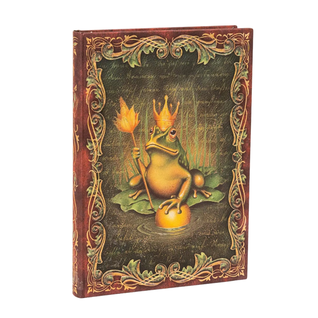 MIDI Paperblanks WEEKLY (H) 12-Month Planner (Diary) - 2027 - The Brothers Grimm, Frog Prince - Hardcover