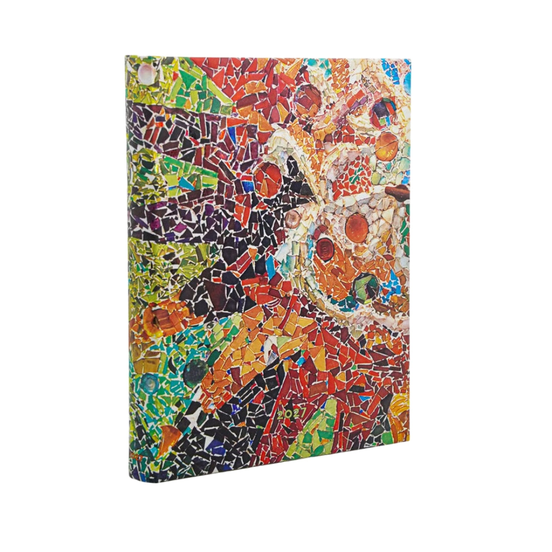 ULTRA Paperblanks DAILY 12-Month Planner (Diary) - 2027 - Gaudi’s Sun - Hardcover