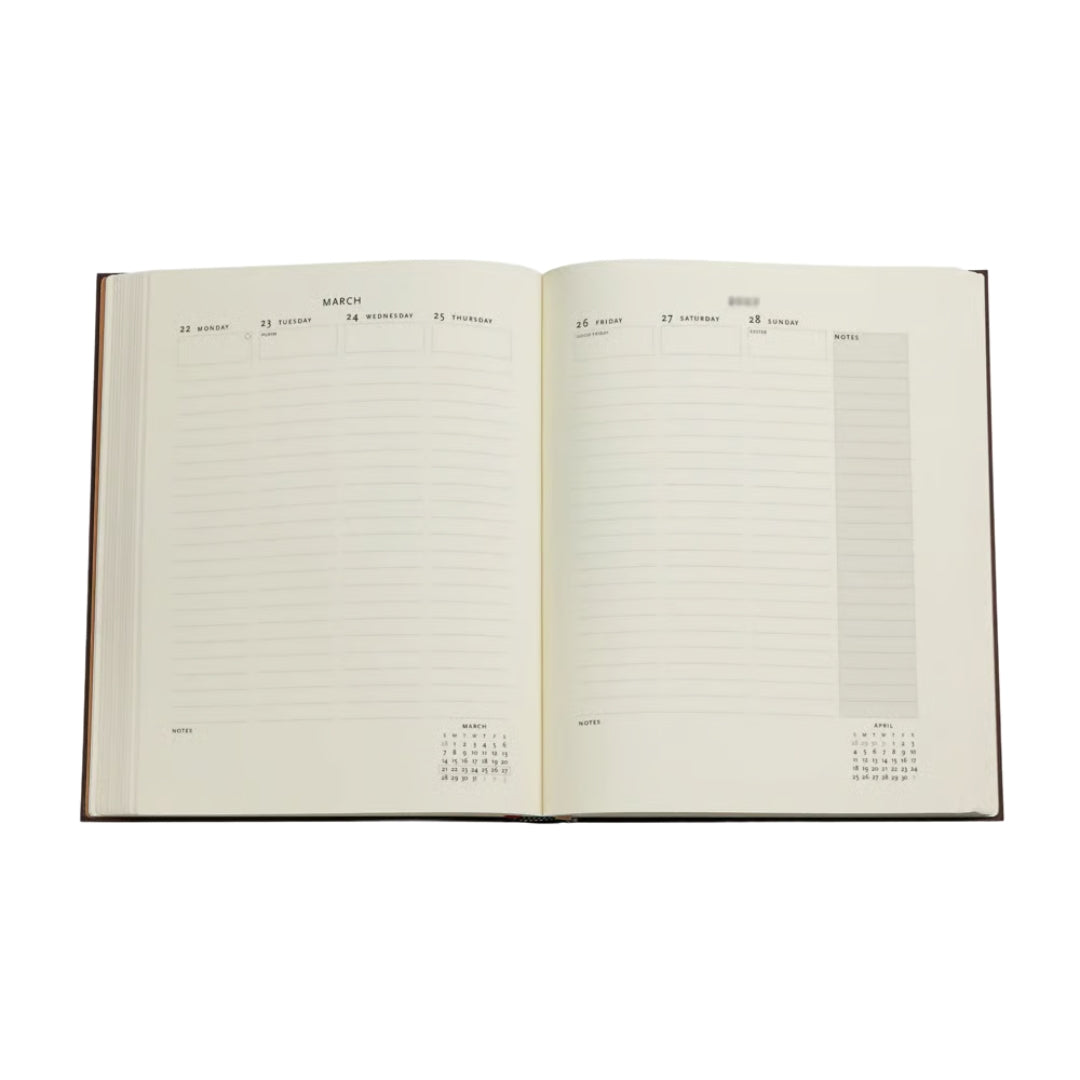 ULTRA Paperblanks WEEKLY (V) 12-Month Planner (Diary) - 2027 - Wild Flowers - Softcover