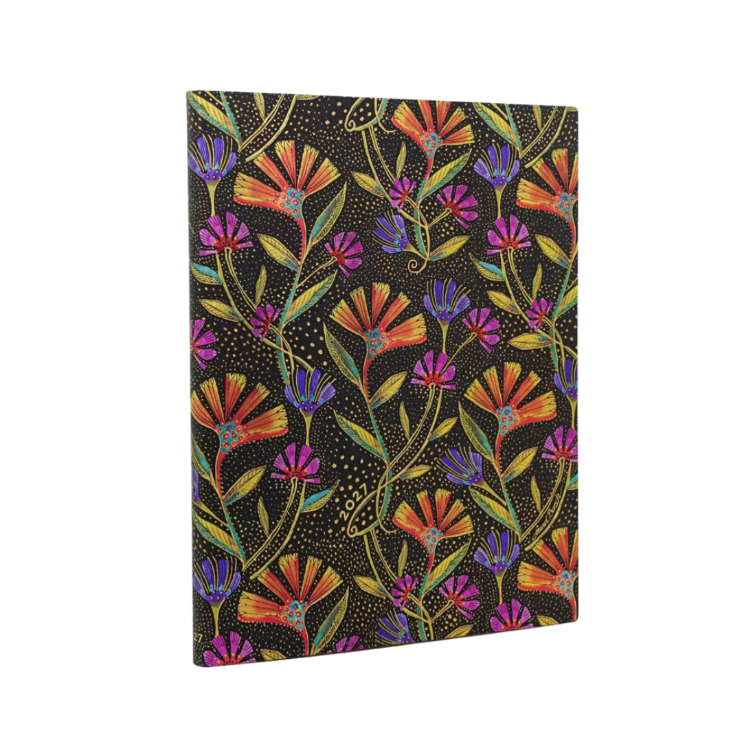 ULTRA Paperblanks WEEKLY (V) 12-Month Planner (Diary) - 2027 - Wild Flowers - Softcover