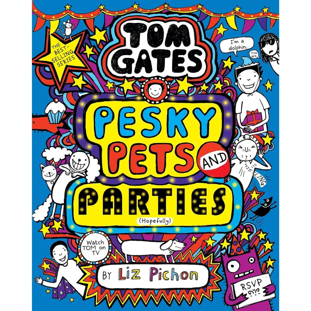 L.Pichon Tom Gates - Pesky Pets And Parties - Book 24 - Hardcover
