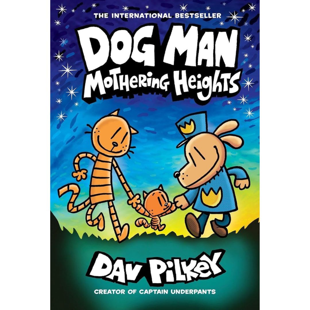 D.Pilkey Dog Man - Mothering Heights - Book 10 - Paperback