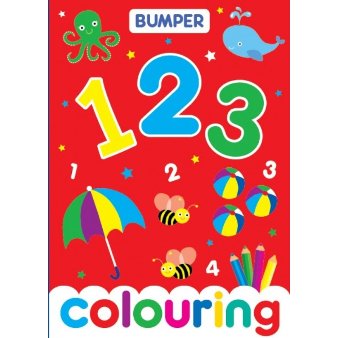 Bumper - 123 Colouring - Colouring Book