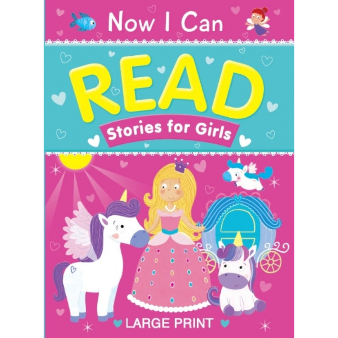Now I Can Read - Stories For Girls - Hardcover