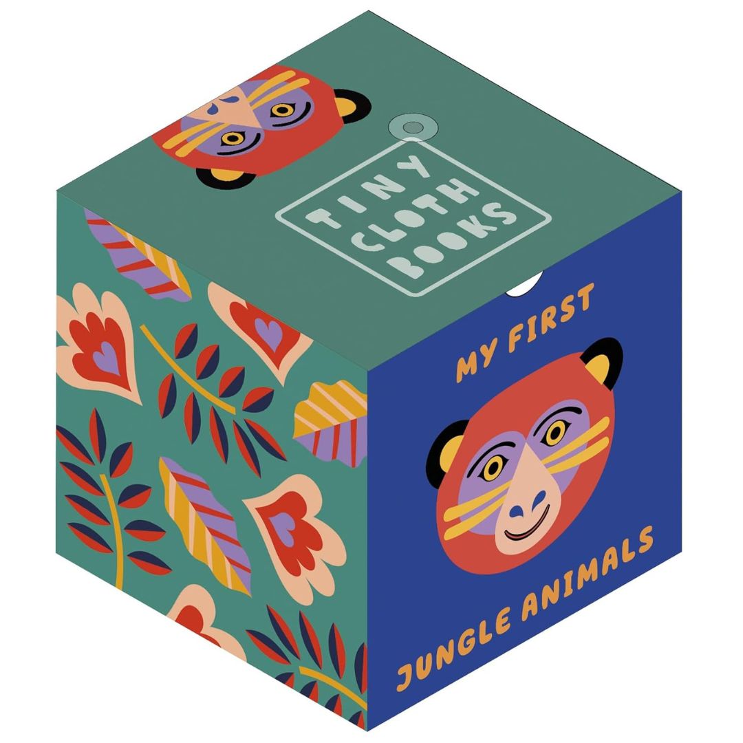 Tiny Cloth Books - My First Jungle Animals