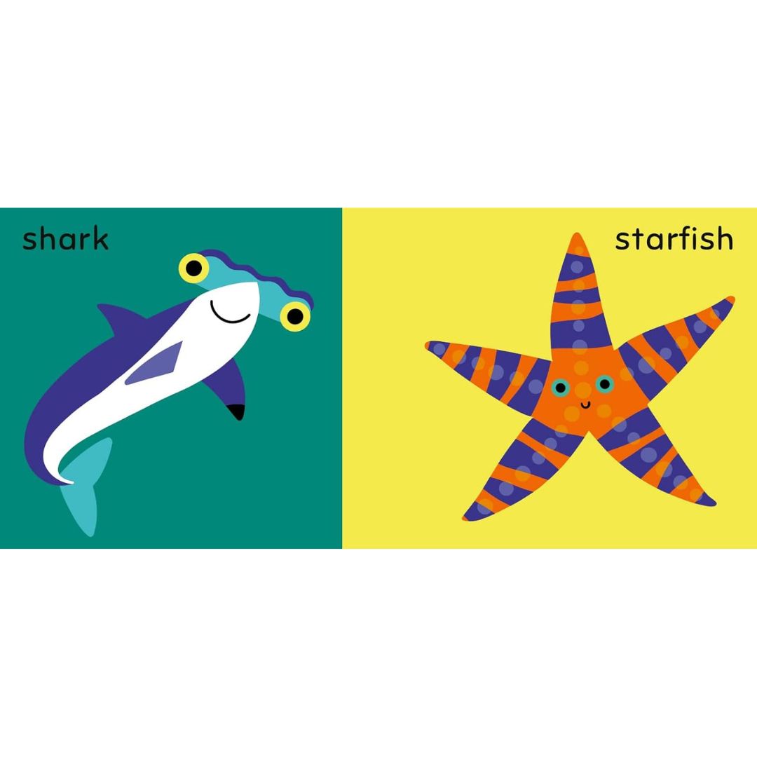 Tiny Cloth Books - My First Ocean Animals