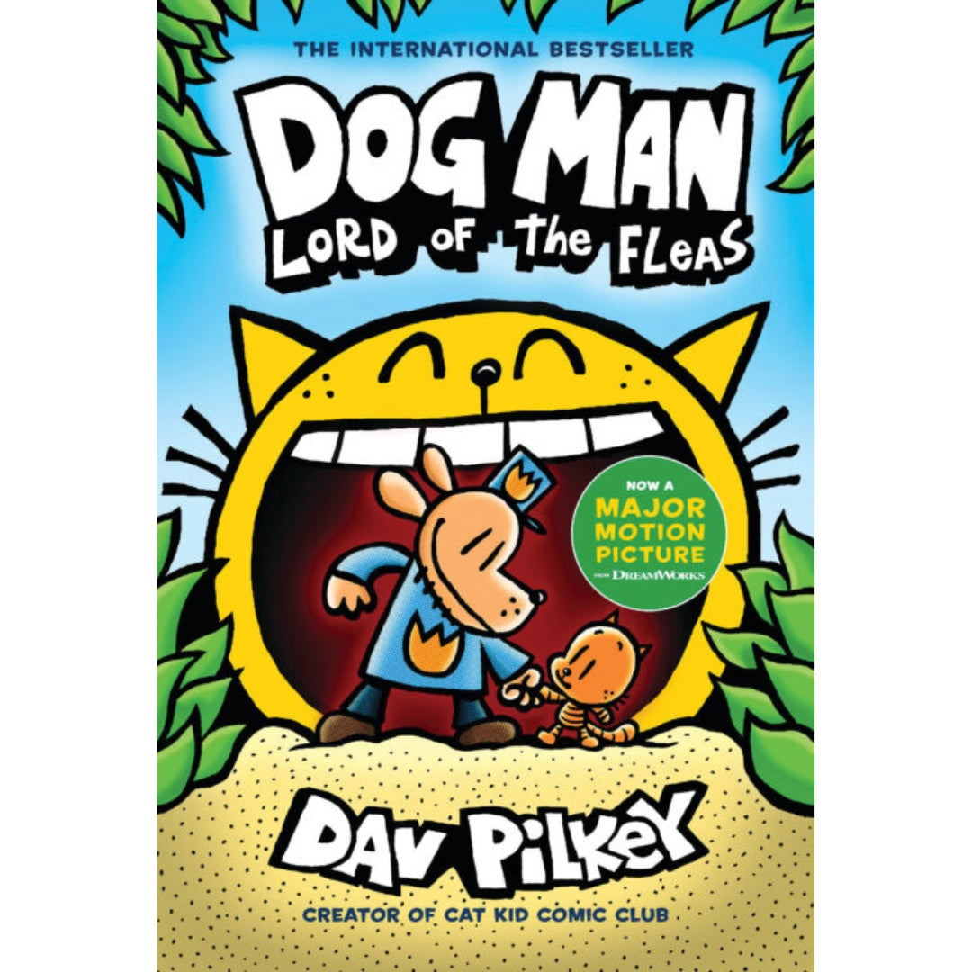 D.Pilkey Dog Man - Lord Of The Fleas - Book 5 - Hardcover