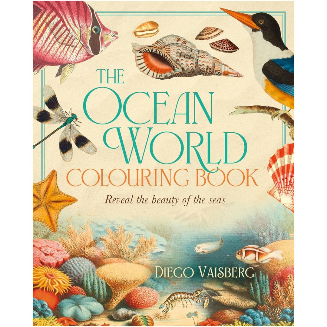 The Ocean World Colouring Book - Reveal The Beauty Of The Seas