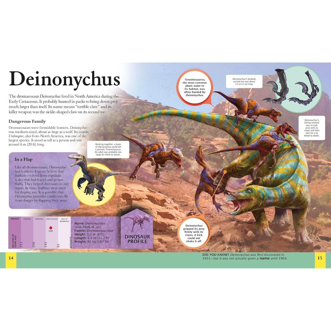 The Dinosaur Book - A Journey Through The Prehistoric World